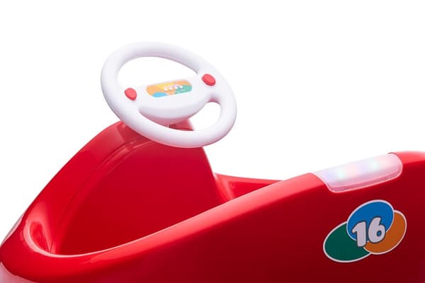 Sähköinen ride-on-auto lapsille, punainen