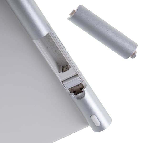 Langaton näppäimistö 2.4GHz USB hopea Smart TV/PC/Mac/Android