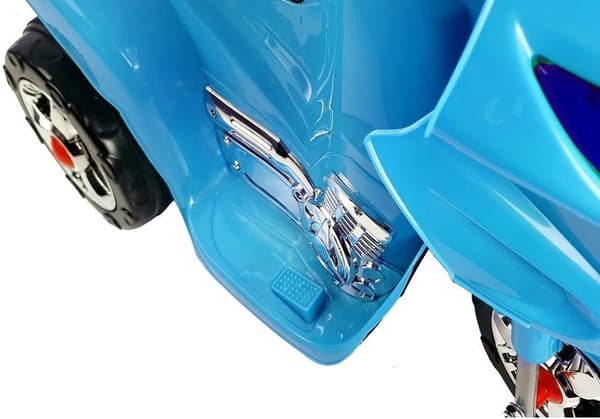 Batteridriven leksaksmotorcykel för barn 3+ år blå CE-certifierad