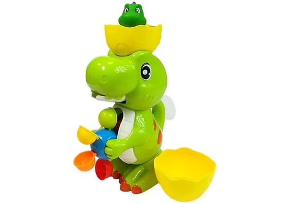 Badlegetøj dinosaur til badekar og pool, 18+ månader