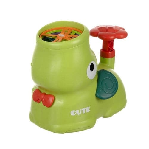 Disc launcher -lelu pumpulla, 8 discia, 2 verkkoa ja suojalasit