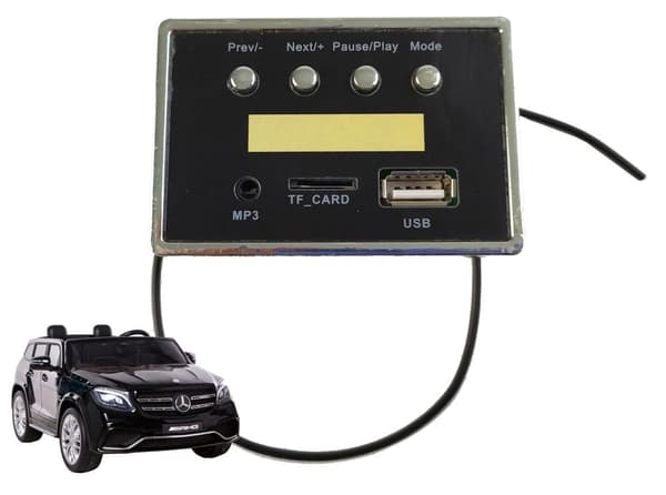 Lydpanel til bil Mercedes GLS63 – nem montering