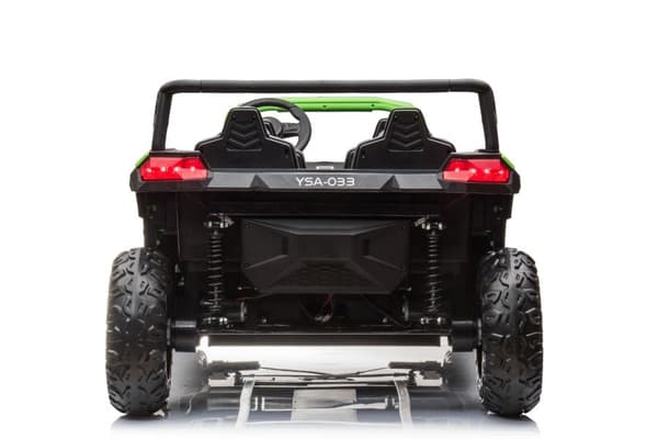 Batteribil 4x4 24V grön terrängbuggy A033