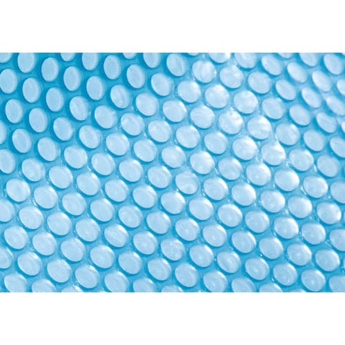 Solbeskyttelse pooloverdækning bobleplast 448 cm til rund pool 457 cm blå