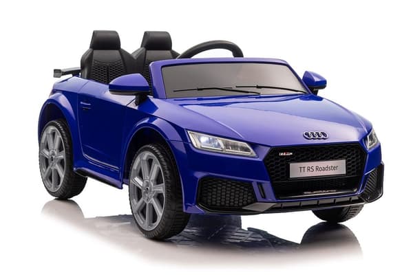 Batteridriven elbil Audi TTRS för barn mörkblå