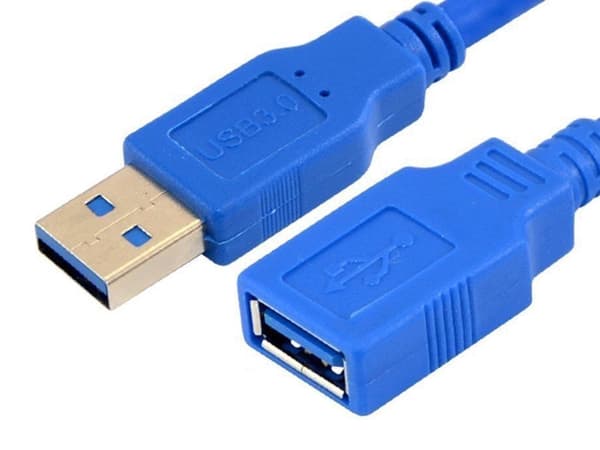 USB 3.0 forlængerledning USB-A han til USB-A hun 1,5 m