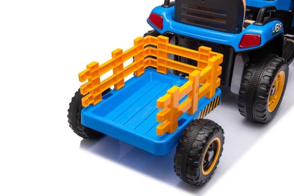 Batteridriven lektraktor för barn blå BBH-030