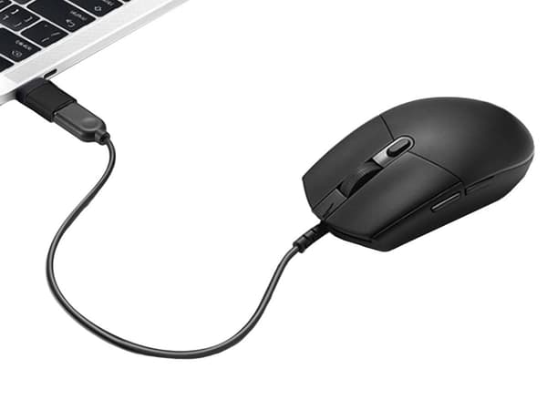 USB-C til USB-A 3.0 OTG-adapter sort 1,5x3 cm med nøglerem