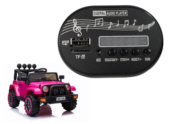 Musiikkipaneeli för BRD-7588 ljudsystem