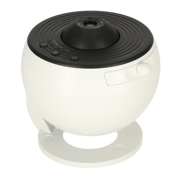 Stjernehimmel projektor LED med 12 rumskiver, USB, timer, rotation