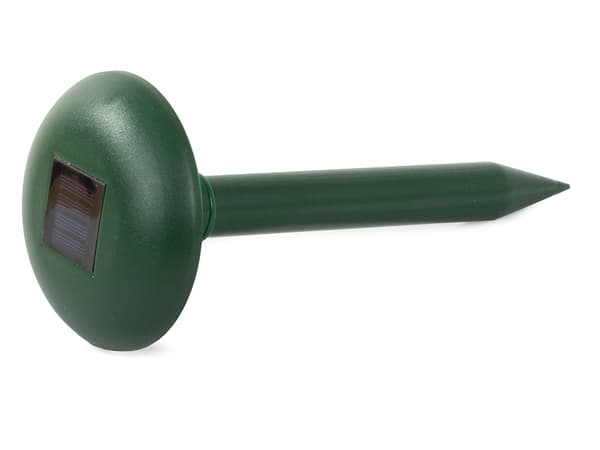 Solcellsdriven mullvadsskrämmare 400–1000 Hz utomhus 28 cm