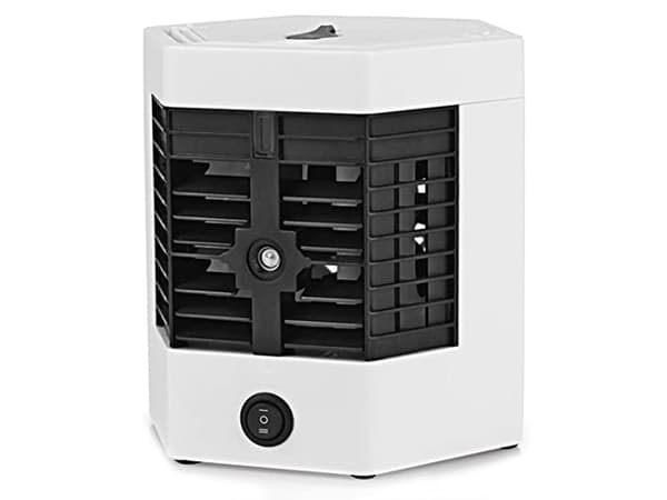 Mini luftkonditionering 2-i-1 USB med luftfugter 8 W