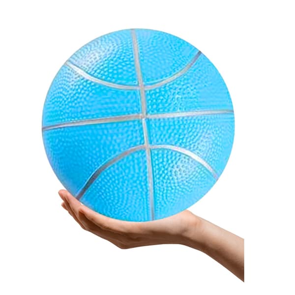 Gummiboll 20 cm pastellblå, 1-pack
