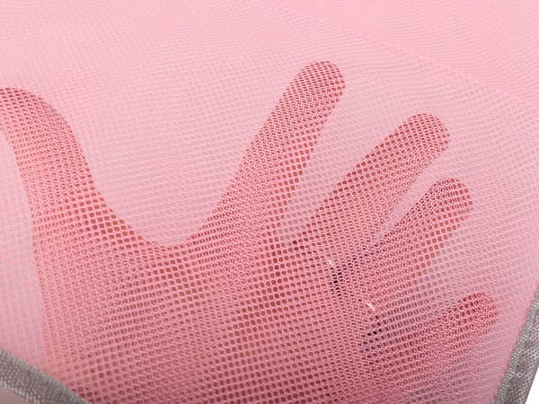 Picknickfilt sandavvisande mesh 200x150 cm rosa