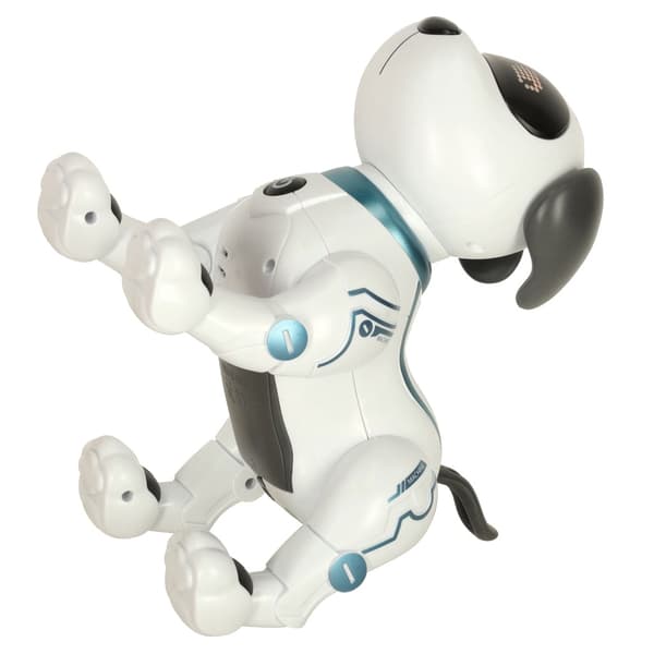 Fjernstyret robothund hvalp med stemmestyring og programmering 23 cm