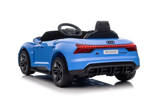 Batteridrevet legetøjsbil Audi E-Tron GT blå