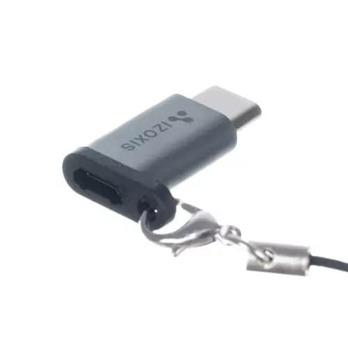 USB-C til Micro USB 2.0 adapter, han til hun, 2.1A 480Mbps