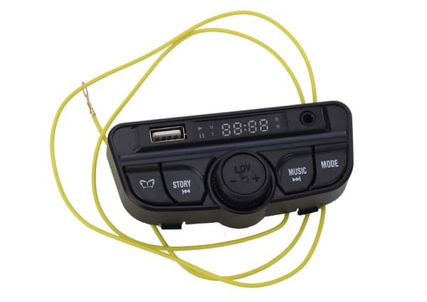 Dashboardpanel 12V sort plast DK-CA002 universal til bil