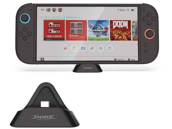 Laddstation/dockningsstation för Nintendo Switch/Switch 2 USB-C