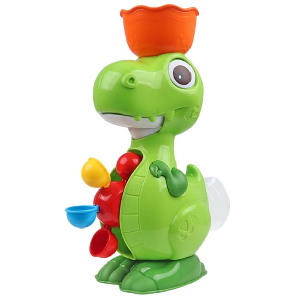 Badelegetøjsæt med dinosaur, fangstnet og flydelegetøj, plast