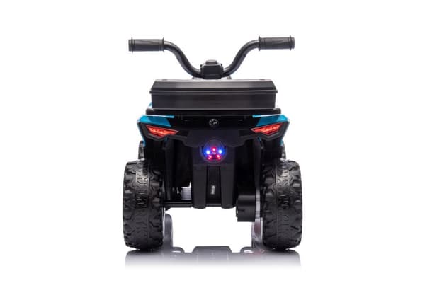 Batteridrevet ATV (quad) blå til børn og voksne