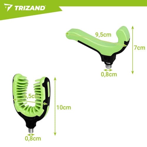 Vavanpidike rod rest tip set 4 osaa universaalikierteellä