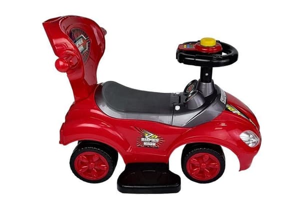 3-i-1 åkbil för barn Mega Car