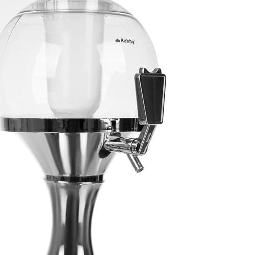 Drikkedispenser 3,5 L med isbeholder og låg, PP/silikone