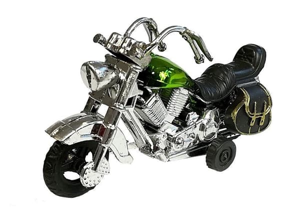 Leksaksmotorcyklar 12 cm pull-back set, 3+ år CE/EN71