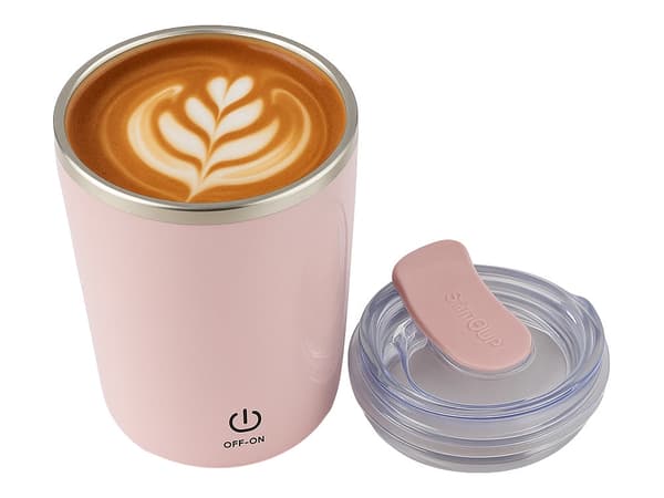Selvrørende termokop 350 ml rustfrit stål IPX6 USB-C