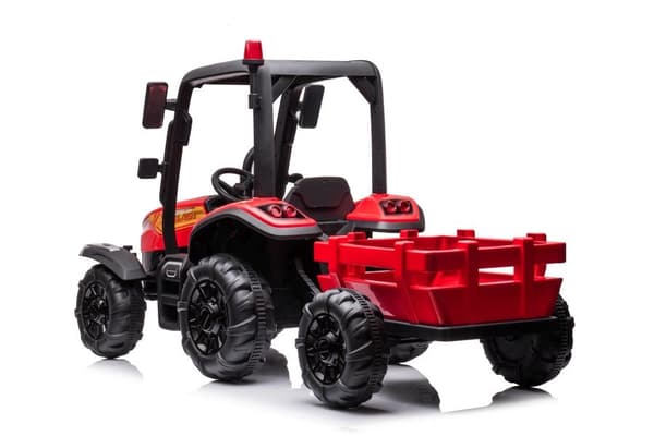Batteridriven traktor BLT-206 röd