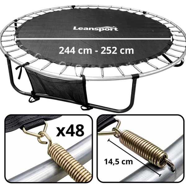 Hyppymatto trampoliiniin 8FT 244-252 cm, 48 jousta