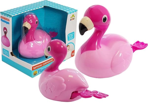 Flydende rosa flamingo badelegetøj til børn