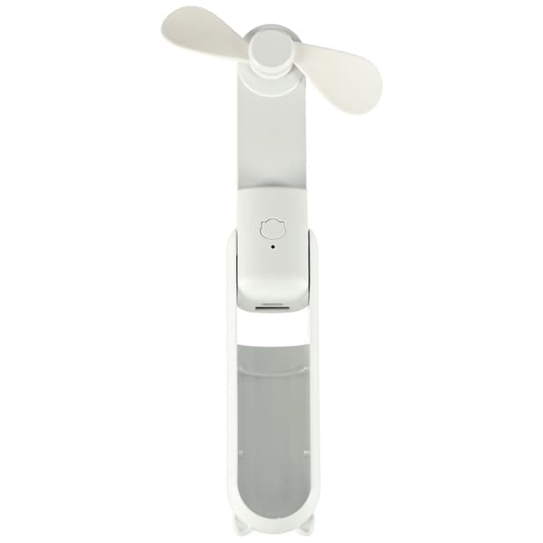 Bærbar mini-ventilator foldbar med powerbank 1200 mAh USB-C