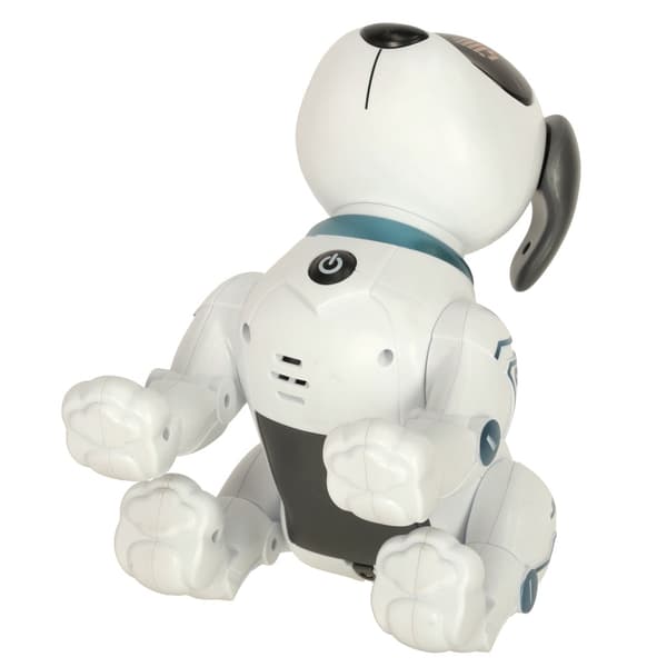 Fjernstyret robothund hvalp med stemmestyring og programmering 23 cm