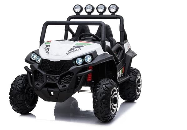 Batteridriven elbil buggy för barn S2588 vit