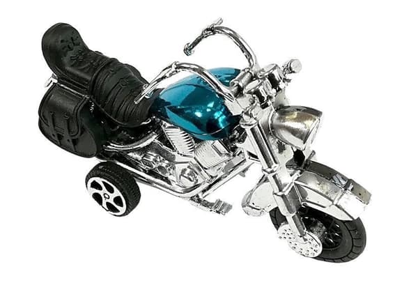 Legetøjsmotorcykler pull-back 3-pack 9 cm, fra 3 år