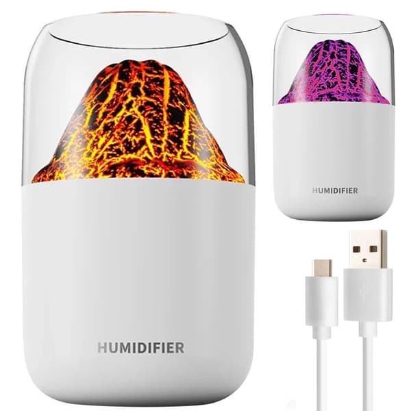 Luftfuktare aromadiffuser 300 ml USB med LED-belysning