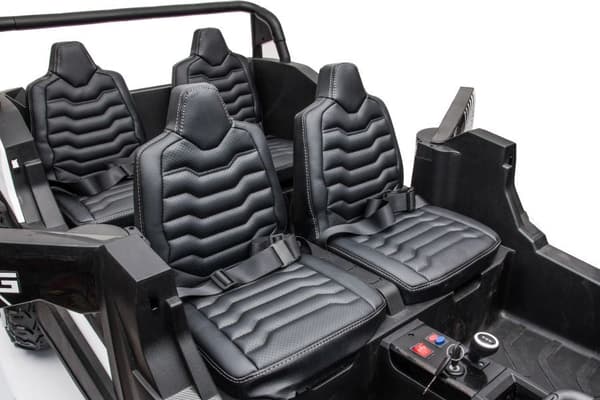 Elbil för barn 24V 4x4 buggy A033 vit