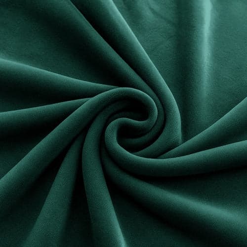 Sofabetræk hjørnesofa elastisk velour grøn 145-185 cm + pudebetræk