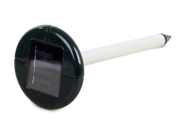 Solcellsdriven mullvads- och sorkskrämmare 32 cm 400–1000 Hz
