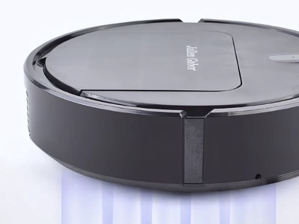 Robotstøvsuger med moppefunktion 25 cm sort 90 min batteridrift
