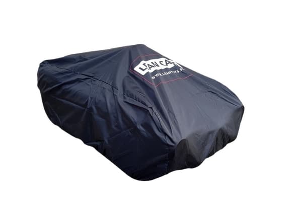 Bilovertræk S vandtæt elastisk polyester sort 100x55x45 cm