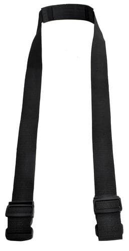 Bærebælte til balancecykel/løbehjul, justerbart 135 cm, sort