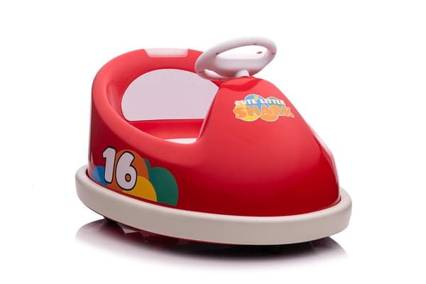 Sähköinen ride-on-auto lapsille, punainen