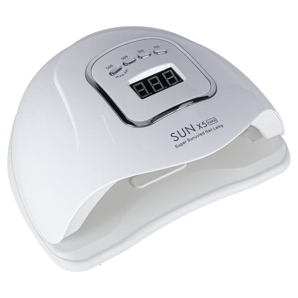UV LED nagellampa 150W 45 LED med timer & rörelsesensor vit