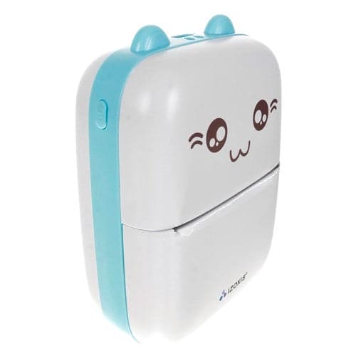 Bærbar mini fotoprinter termisk Bluetooth til mobil/tablet, 11 ruller