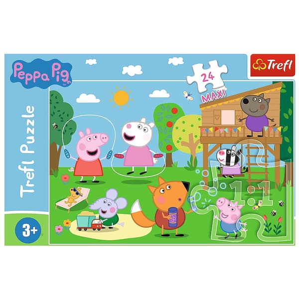 Pussel Peppa Pig 24 maxi-bitar 600x400 mm