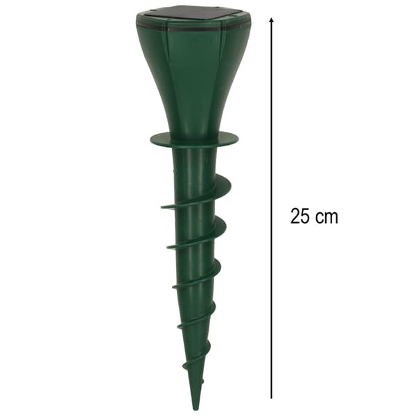 Solcellsdriven mullvadsskrämma 2-pack IP65 med 3 vibrationslägen