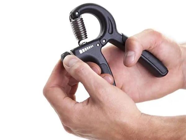 Hand grip trainer justerbart modstand 5–60 kg tilfældig farve